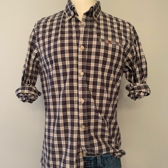 Pocket square button down by scotch and soda - Picture 2 of 4